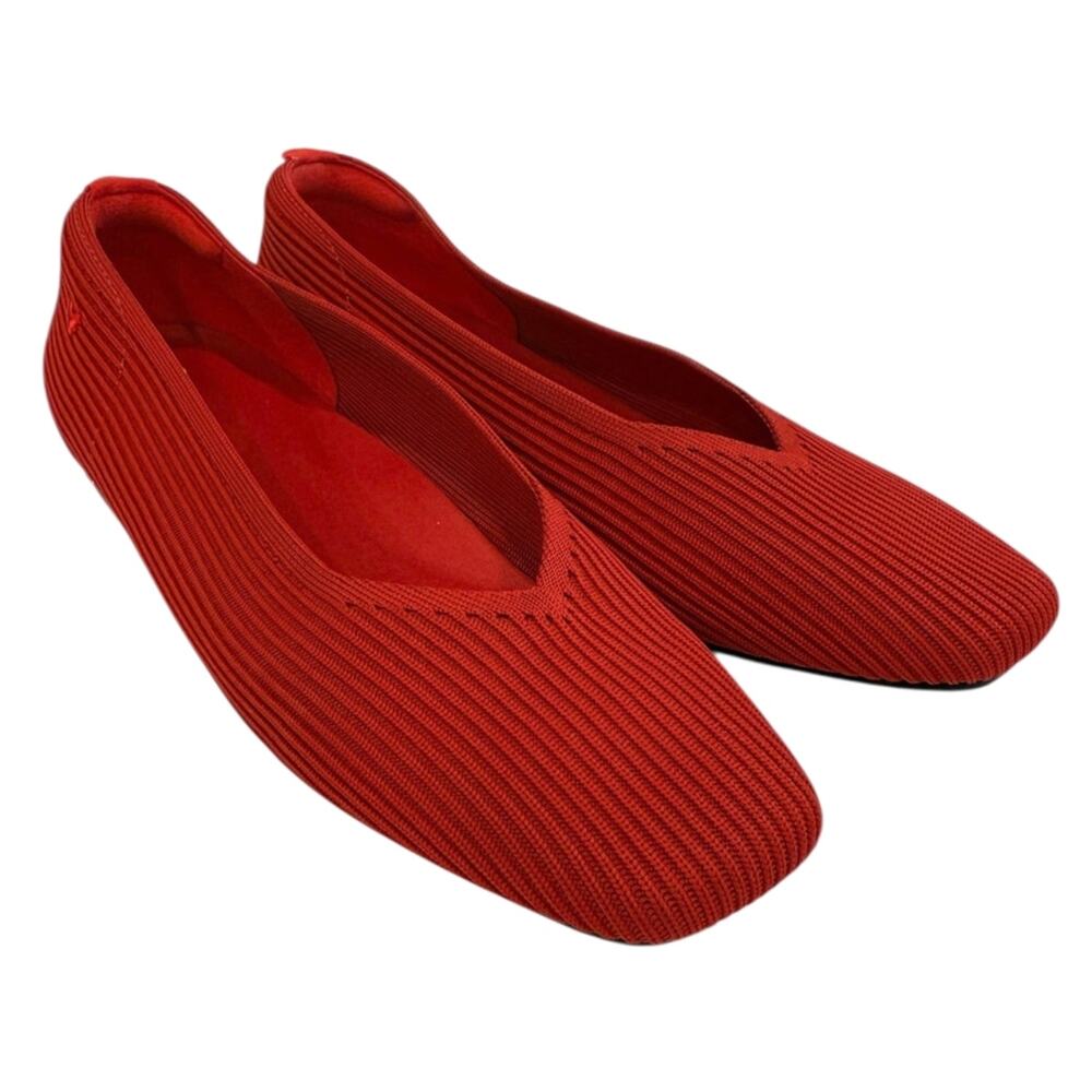 Elegant Red Women's Flats